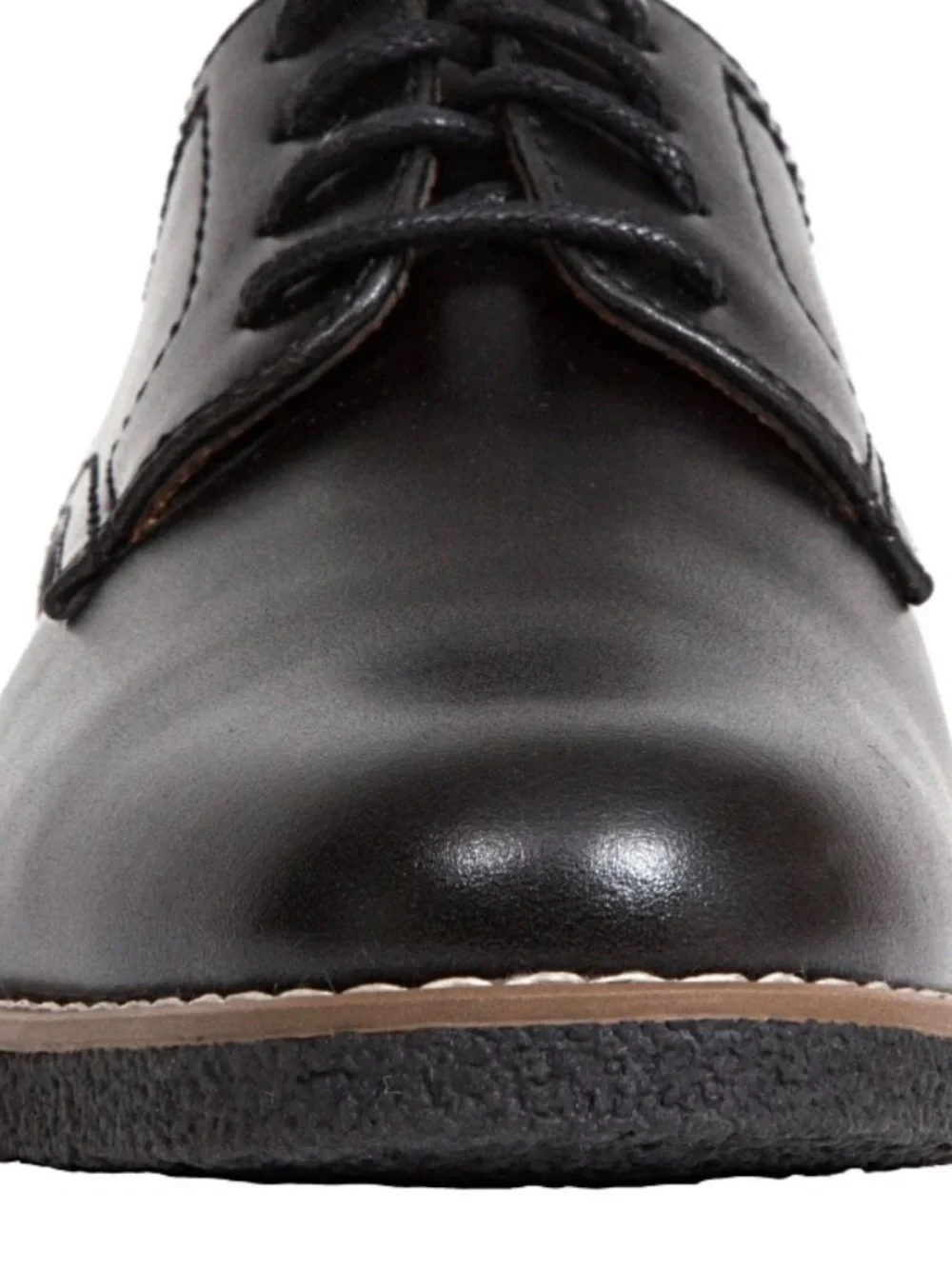 Deer Stags Zander Lace Up Oxford Black Sz 1M